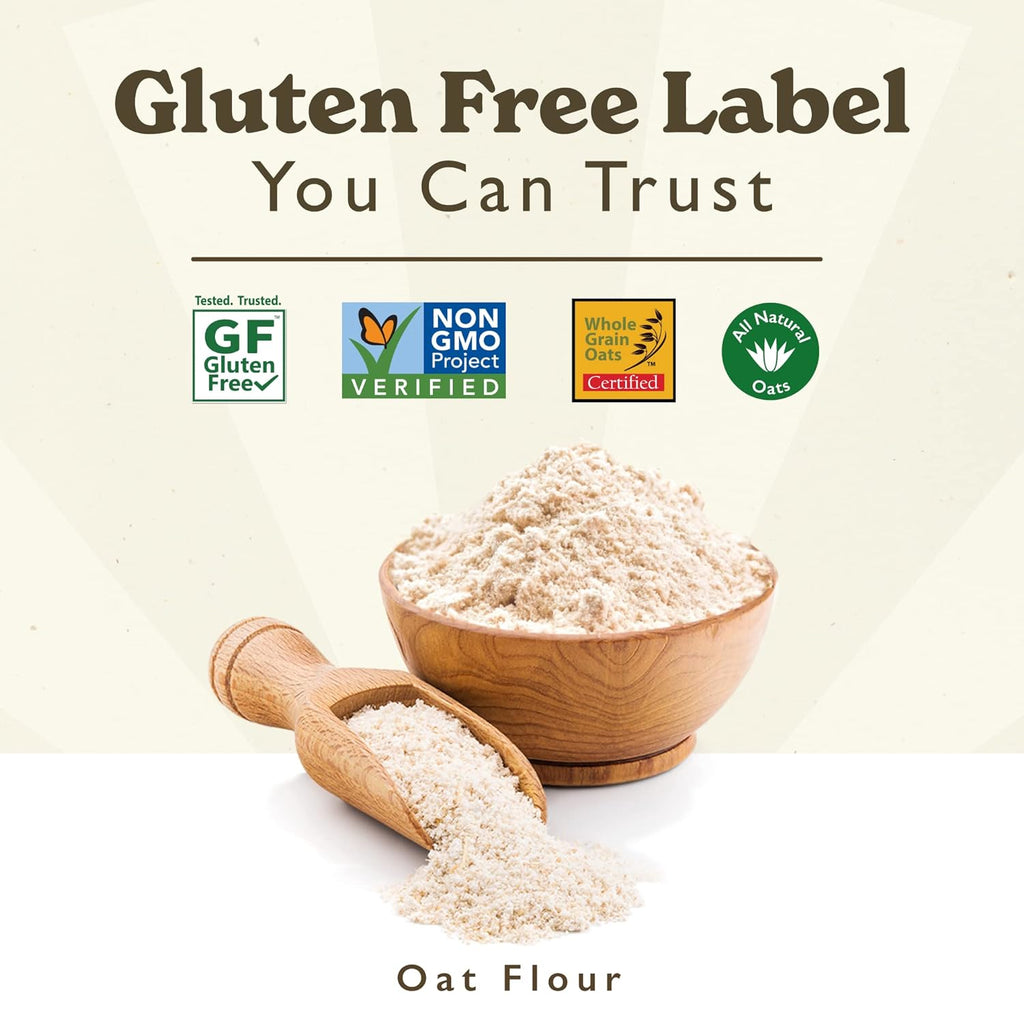 Gluten Free Oat Flour (2 pack, 4lbs total)