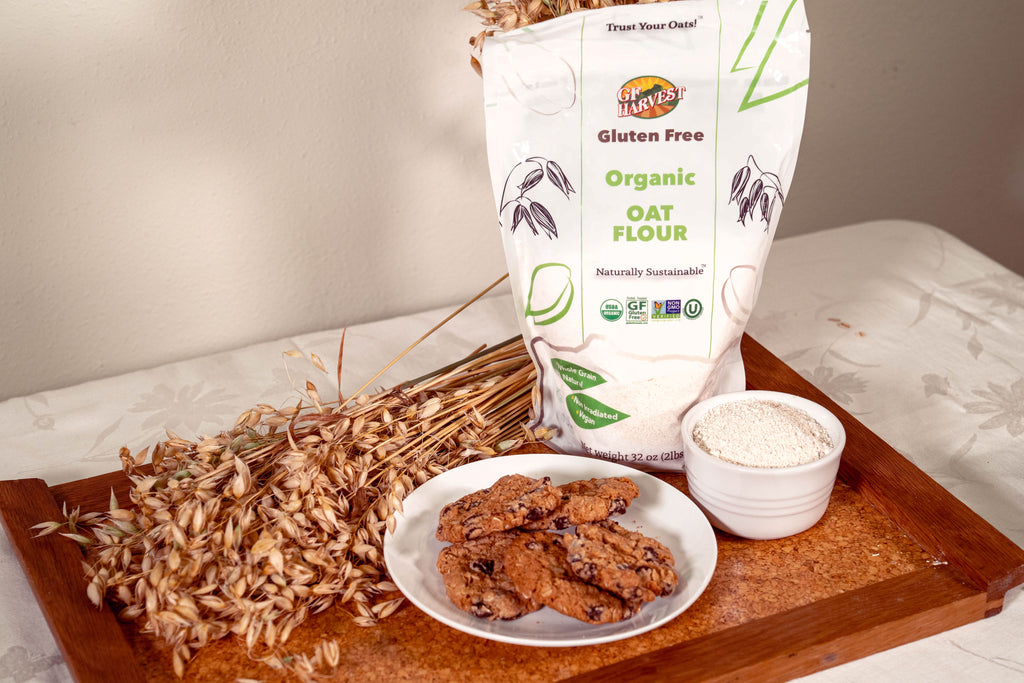 ORGANIC Gluten Free Oat Flour (2 pack, 4lbs total)