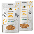 ORGANIC Gluten Free Oat Groats (2 pack, 5lbs total)