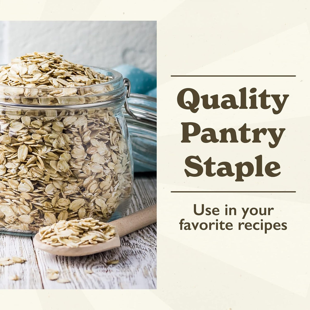 ORGANIC Gluten Free Rolled Oats - 25lbs